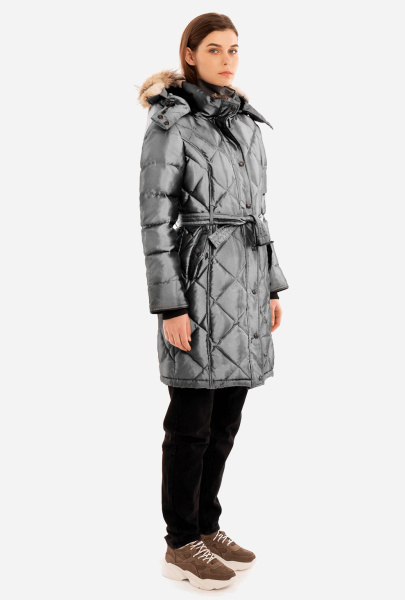 Пуховик Kimberly (Женский; M; imperial silver)